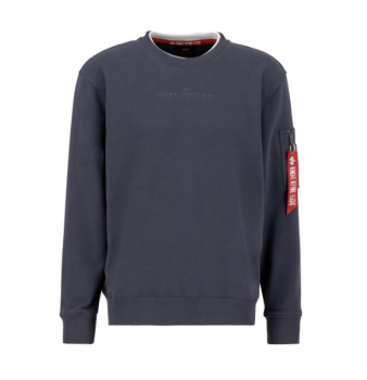 Alpha Industries Double Layer Sweater, greyblack